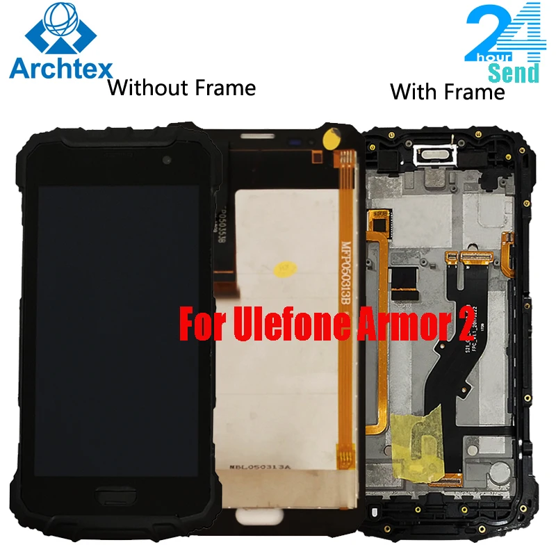 5 0 дюймов для Ulefone Armor 2 ЖК-дисплей и TP кодирующий преобразователь сенсорного