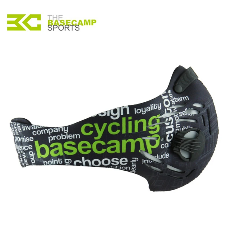 

Basecamp Cycling Half Face Mask Mtb Bike Sport Mouth Airsoft Mask Anti Pollution Dustproof Respirator Cycling Facemask Anti-Fog