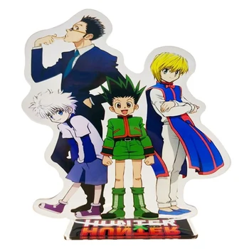 

1pc Creative Anime HUNTER X HUNTER Cartoon Printed Acrylic Stand Figure Cosplay Prop Office Desk Decor for Women Men Gift