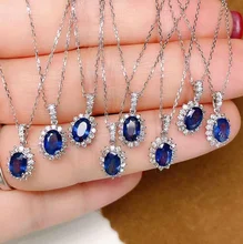 

ANGLANG Delicate Round Pendant Necklace Women for Engagement Wedding Luxury Cubic Zirconia Fashion Necklace Accessories Jewelry