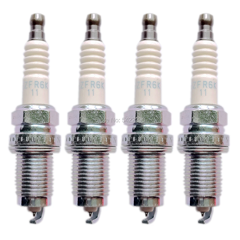 Свеча зажигания Iridium 9807B 5617W 4 шт. подходит для Honda Accord CRV Civic Element ACURE CSX MDX RL TL TSX RSX