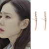 Sun Yi Zhen Stud Ear 사랑의 불시착 Korean dramas TV New Fashion 2022 Eardrop Elegant For Women Earrings pendientes brincos ornament ► Photo 2/6