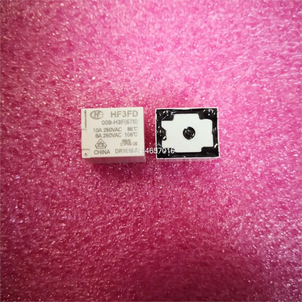 5 шт./лот HONGFA реле HF3FD 009 H3F (576) T73 1A 9V 10A 250VAC|Реле| |