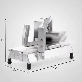 

Commercial Grade Choppers & Cutters Stainless Steel Tomato Slicer, 3/16-Inch