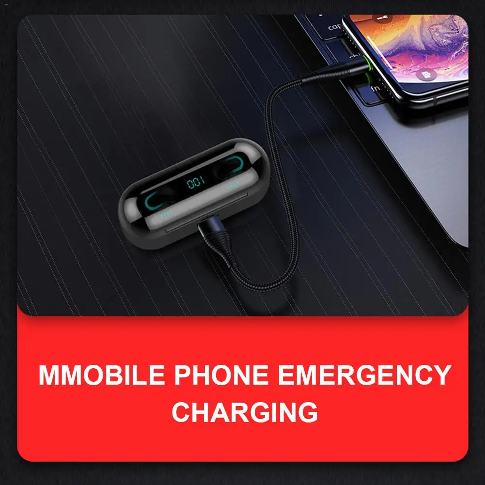 Q32 TWS 5,0 Bluetooth наушники стерео беспроводные супер маленькие Мини невидимые спортивные наушники-вкладыши для бега со светодиодной зарядкой