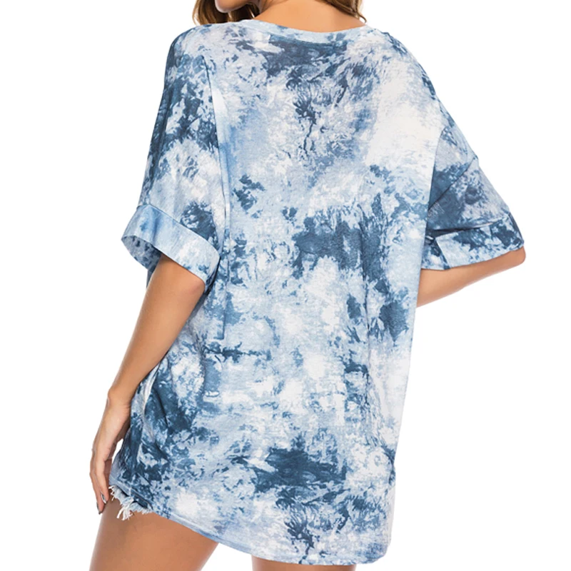 Nova Moda Mulheres de Rua футболка с коротким рукавом O-pescoCo Das Mulheres Casuais Roupas Soltas Топы e Blusas Das