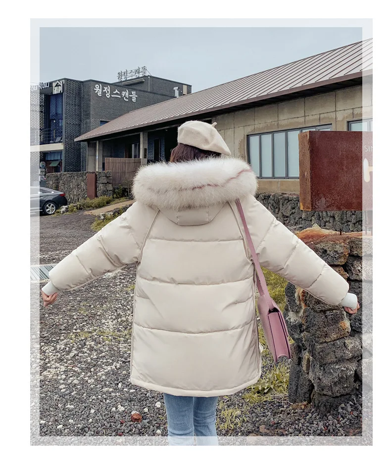 Женское зимнее белое меховое пальто с капюшоном, Куртка Harajuku, уличная одежда, корейская модная женская одежда, ветровка на молнии, xxxl