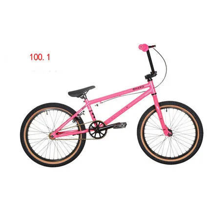 100.1 pink Бренд BMX велосипед 20 дюймов колесо 52 см рама LEUCADIA DLX 100,1 100,3 Производительность велосипед уличный лимит трюк действие велосипед - Цвет: 100.1 pink