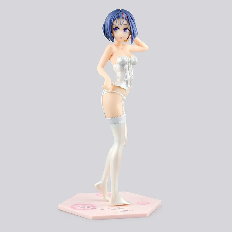 Аниме To love ru Haruna Sairenji свадебное платье Ver ПВХ фигурка Коллекционная модель игрушки куклы 26 см