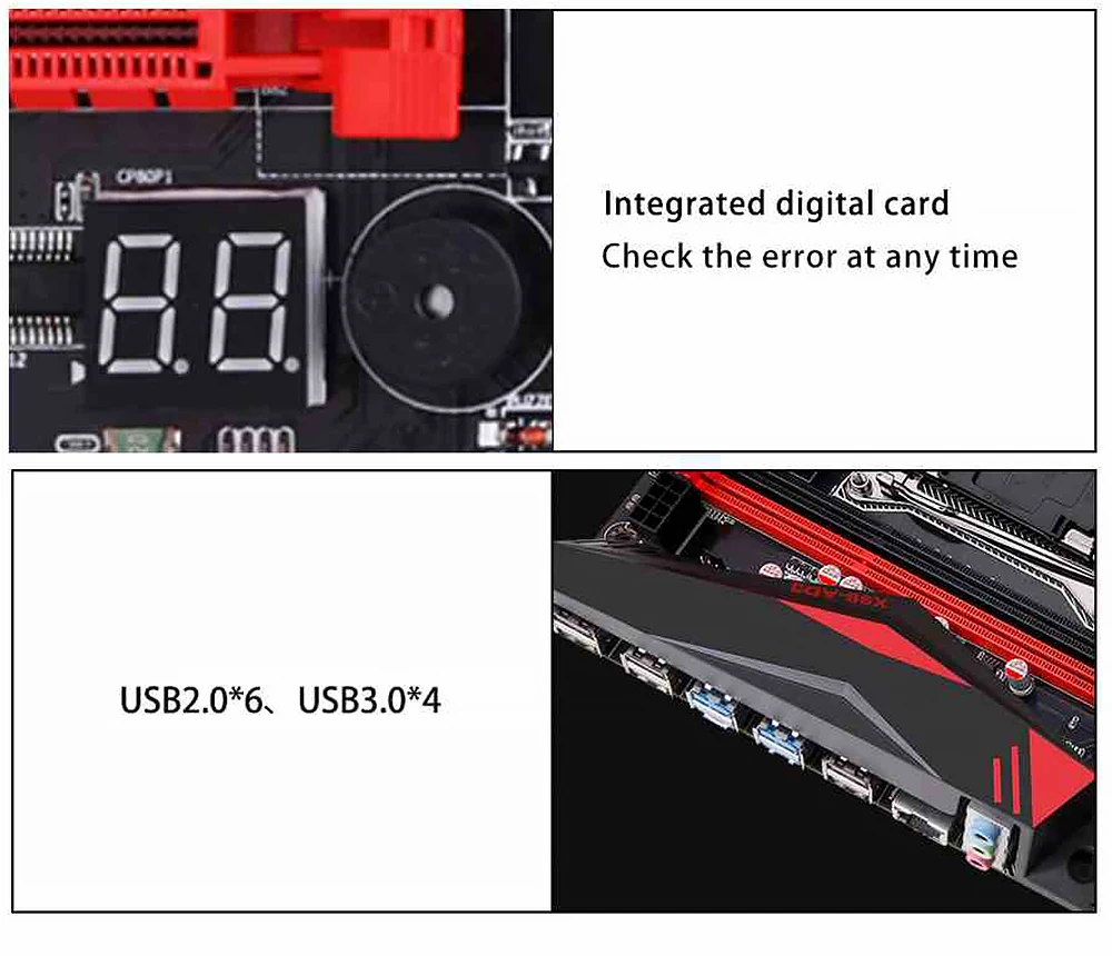 HUANAN Чжи X99-AD3 игровая материнская плата X99 Intel LGA 2011-3 2678V3/2696V3 DDR3 1333/1600/1866 MHz 64 GB M.2 PCI-E NVME ATX