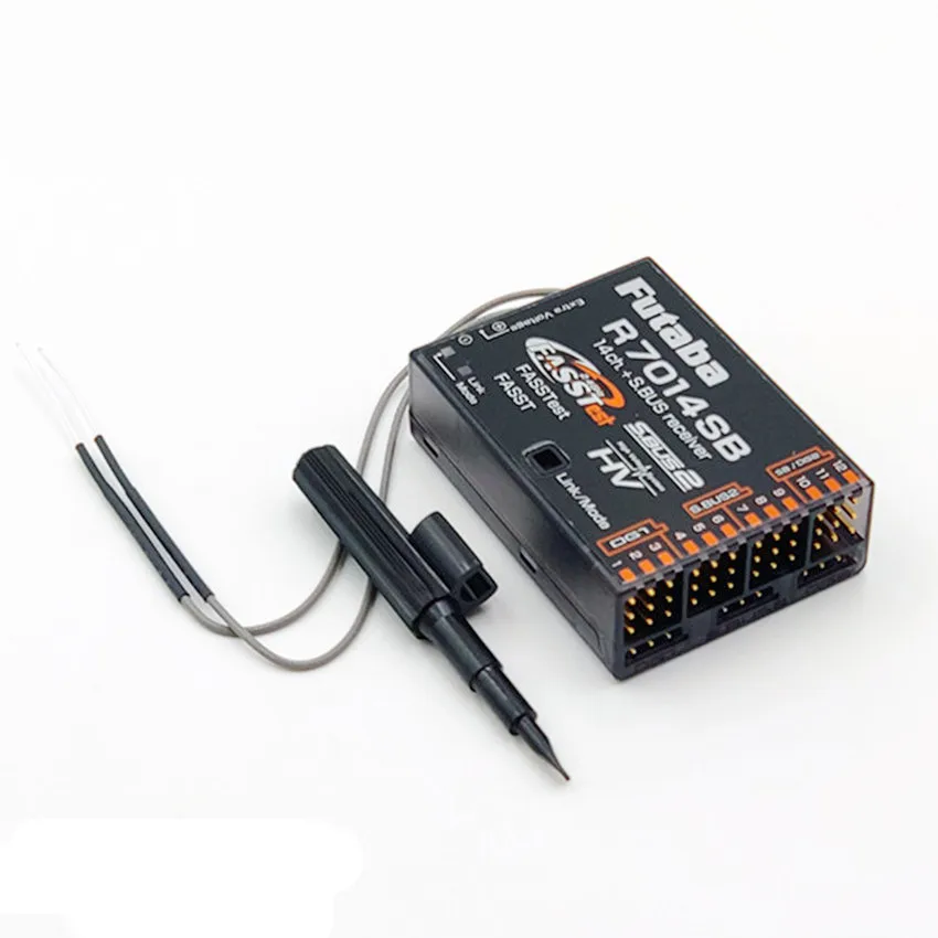 Futaba R7014SB 14-канальный 2 4G S.Bus2 FASSTest/FASST HV приемник для вертолета/планера/многоосевой