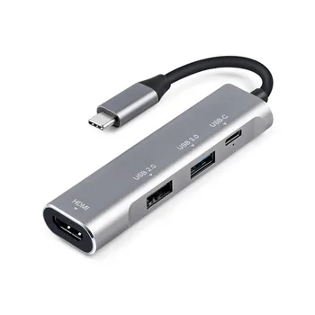 

USB Type-C Hub Converter Type-C to USB2.0/USB3.0/USB-C/HDMI Adapter for MacBook Pro / Samsung Galaxy /Huawei