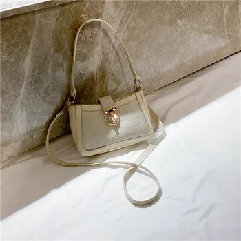 

Western style female bag 2020 new trendy fashion simple one-shoulder underarm bag net red all-match messenger bag