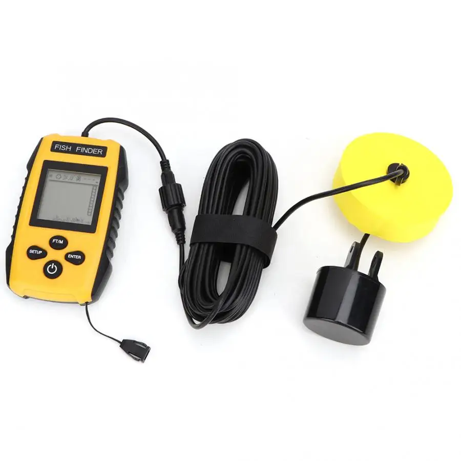 

TL88 Handheld LCD Display Fish Finder Portable Fishfinder Fish Depth Finder with Sonar Sensor New