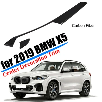 

Car Styling for 2019 2020 BMW X5 Interior Center Control Dashboard Decoration Trim Cover Plastic Carbon Fiber Accessories