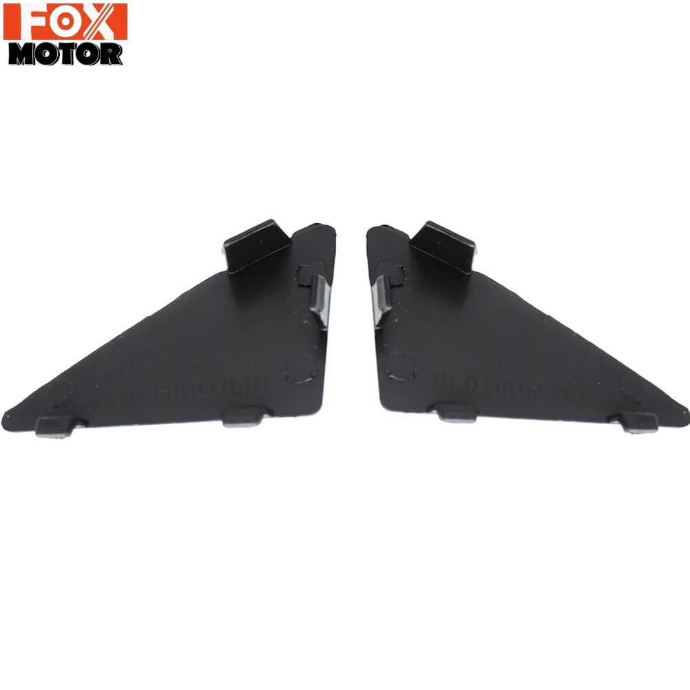 Car Front Bumper Triangle Trim Cover Cap For Mazda 3 Axela 2014 BHN1-50-101 BHN1-50-102 Replacement Right Left Lower Grille