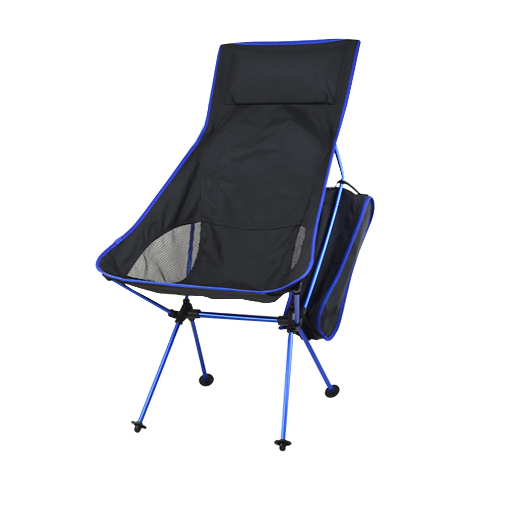 

Camping Fishing Chair Seat Aluminum Alloy High Load Anti Slip Foldable Compact Hiking Picnic Outdoor BBQ Travel Portable