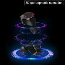 Bluetooth наушники 5,0 TWS наушники X11 Hifi стерео спортивные наушники мощный светодиодный дисплей бас гарнитура сенсорное управление IPX7 водонепроницаемый