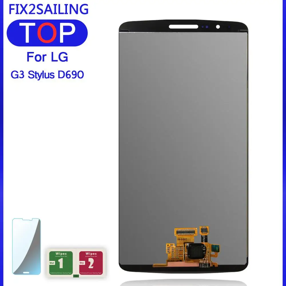 Новый ЖК-дисплей для LG G3 Stylus D690 5 дюйма 100% протестированный рабочий сенсорный