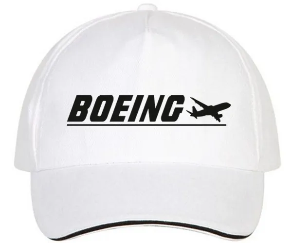 XQXON-, новинка, Повседневная модная бейсбольная кепка с принтом Boeing для мужчин и женщин, бейсболки унисекс, HH02 - Цвет: white