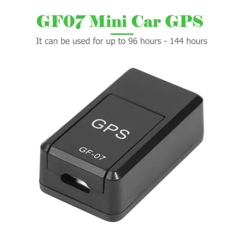 GF07 Мини Автомобильный gps трекер gps локатор Голосовое управление запись отслеживающее устройство ВКЛЮЧЕНИЕ акустического тока 30 мА позиционирование 25S