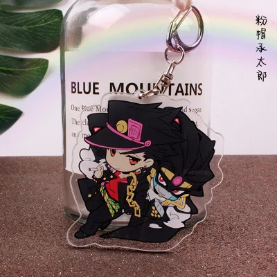 Аниме Jo Необычные Приключения акриловый брелок Kujo Jotaro Joseph Joestar Бруно Bucciarati милый забавный мультфильм подвесные брелоки подарок - Цвет: 12