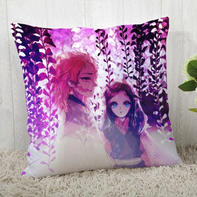 45*45 наволочка Kimetsu No Yaiba принт для свадьбы наволочка с рисунком наволочки