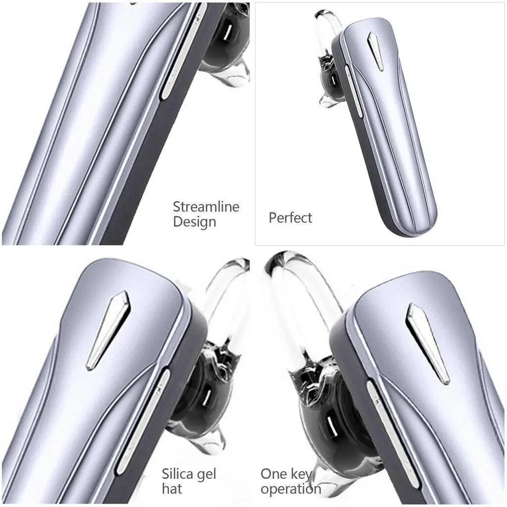 Wireless Bluetooth Headset with Microphone Wireless Earphone Earbuds Handsfree for Android iPhone Smartphones