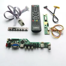 Для LTN141AT02-001/101 клавиатура+ пульт дистанционного управления+ инвертор HDMI VGA USB AV RF LVDS 1CCFL 30Pin ЖК-панель монитор T. V56 привод карты комплект