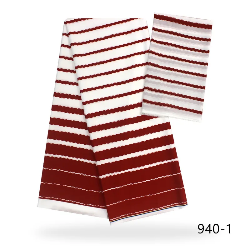 209 новая шелковая атласная шифоновая ткань Африканская Анкара ткань 4+ 2 ярдов/шт Audel Fabricr воск африканская ткань, батик для женщин 942 941