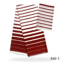 209 новая шелковая атласная шифоновая ткань Африканская Анкара ткань 4+ 2 ярдов/шт Audel Fabricr воск африканская ткань, батик для женщин 942 941