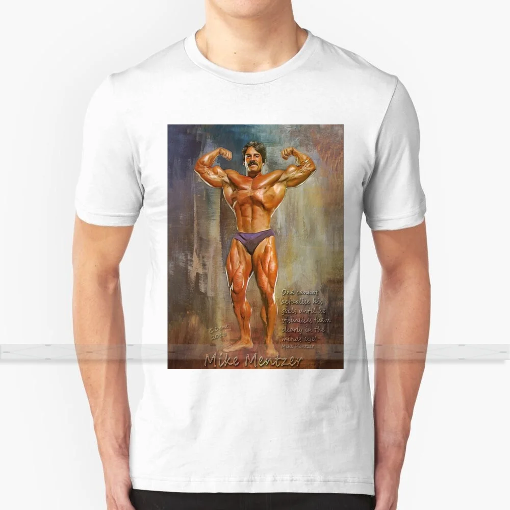 løn Tyggegummi Genbruge Mike Mentzer Mr Universe For Men Women T Shirt Print Top Tees 100% Cotton  Cool T shirts 5xl 6xl mike mentzer mr olympia ifbb