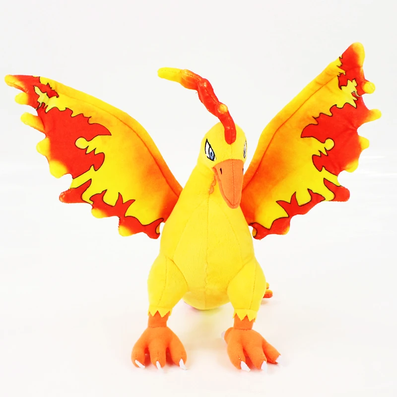 29 см аниме Moltres Мультяшные плюшевые игрушки чучела милая кукла-птичка рождественские подарки для детей