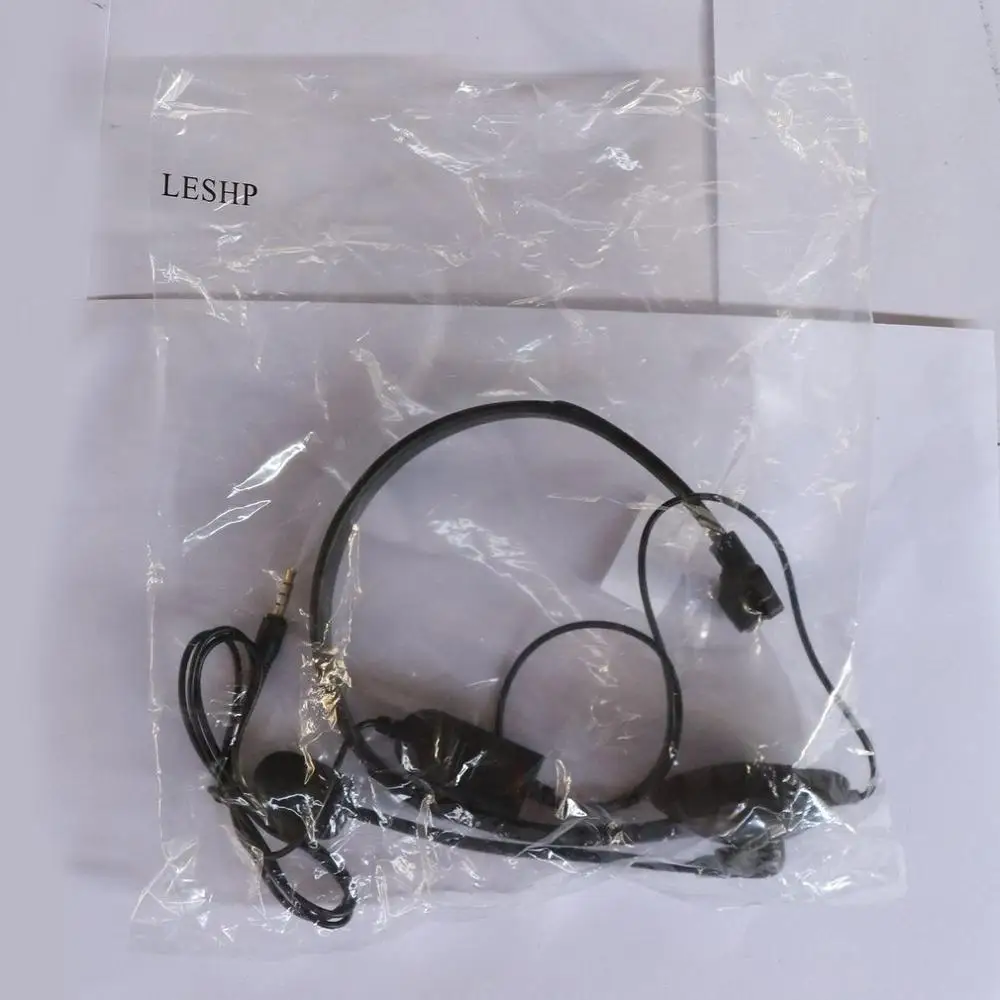 Black Over-ear Wired Earphone Headphones with Microphone Gaming Headset for PC Video Game Gamer For Playstation for PS4 With VOL