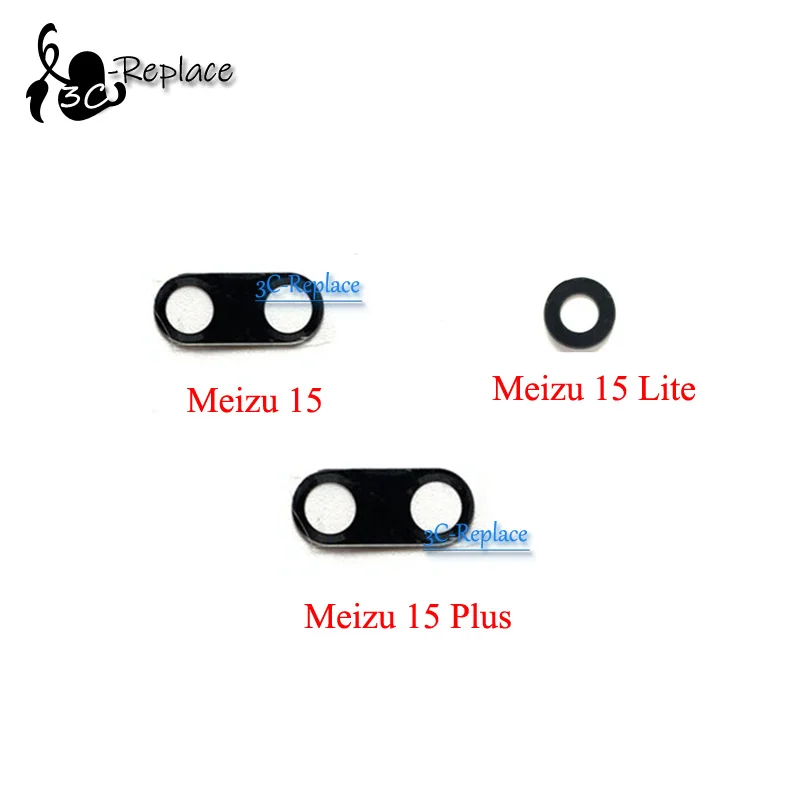 1 шт. для Meizu 15 M881Q Plus M891Q Lite задняя камера стеклянная крышка объектива Рамка замена