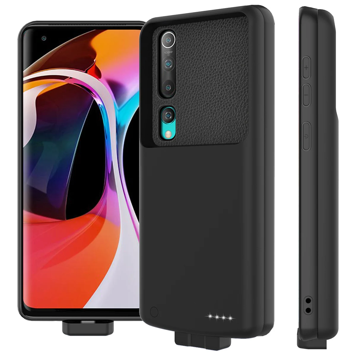 

For Xiaomi Mi 10 5G Case Battery Charger 5000mAh Magnetic External Backup Charging Power Bank Protective Cover Mi 10 5G Battery