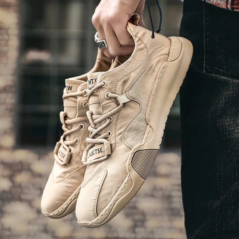 men's canvas breathable board casual shoes