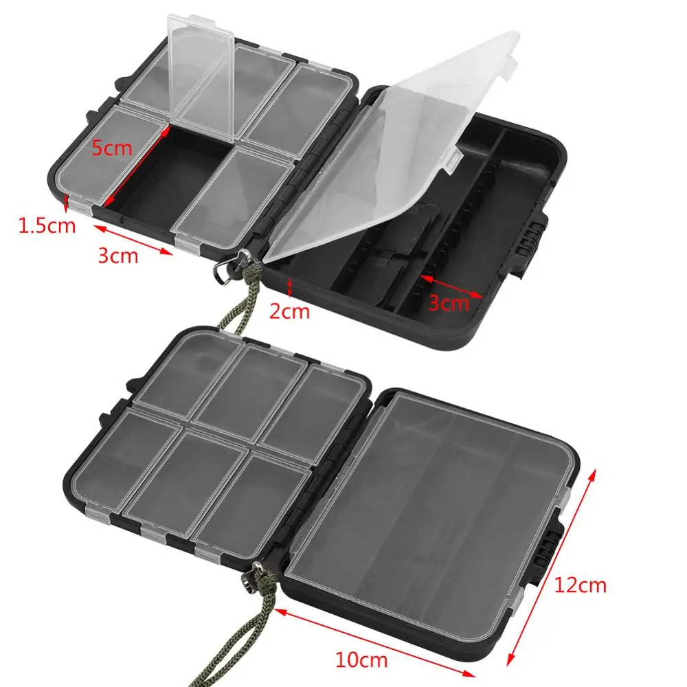 toolbox Fishing Accessories Storage Box Outdoor Waterproof Plastic box Screw Hardware Storage case Components Box