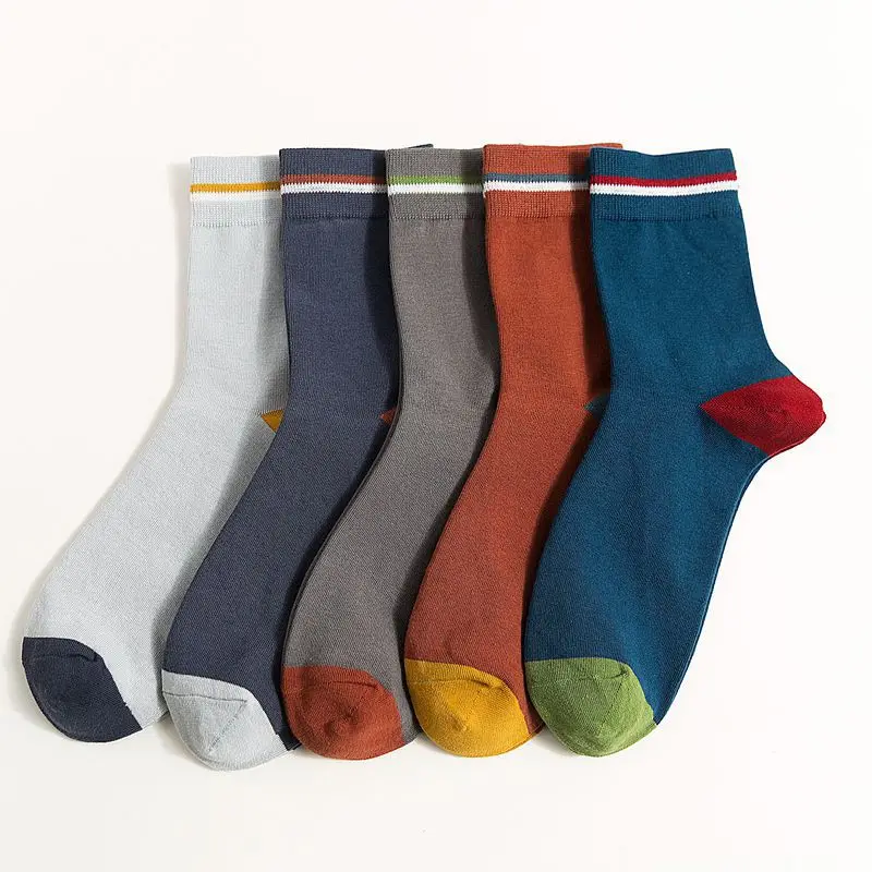 

40 PCS Fashion men's business wild color original socks wholesale cotton socks men's socks