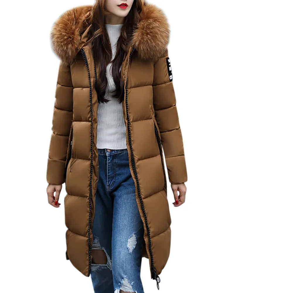 Женское пальто, модное, однотонное, повседневное, плотное, зимнее, тонкое, пуховое, Lammy, куртка, пальто, для девушек, для женщин, s, блузка, пальто, GY XXXL - Цвет: Coffee