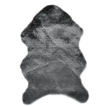 

4 Colors Soft Faux Sheepskin Chair Warm Hairy Carpet Seat Pad Plain Skin Fur Plain Fluffy Area Rugs Washable Bedroom Decor Mats