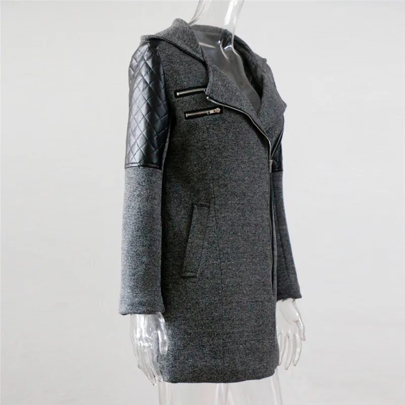 Новая женская теплая тонкая куртка, толстая парка, пальто размера плюс, Женское пальто, зимняя верхняя одежда с капюшоном, пальто на молнии, S-5XL