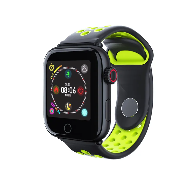 Black black green Z7 SmartWatch водонепроницаемые пульсометр монитор кровяного давления педометр Смарт часы наручные для Apple Android IOS телефон часы - Цвет: Black black green