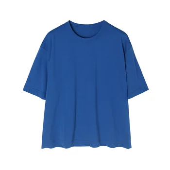 

Women's T-shirt 2020 New Summer Classic Fashion Solid Color Round Neck Cotton Loose Short T Shirt