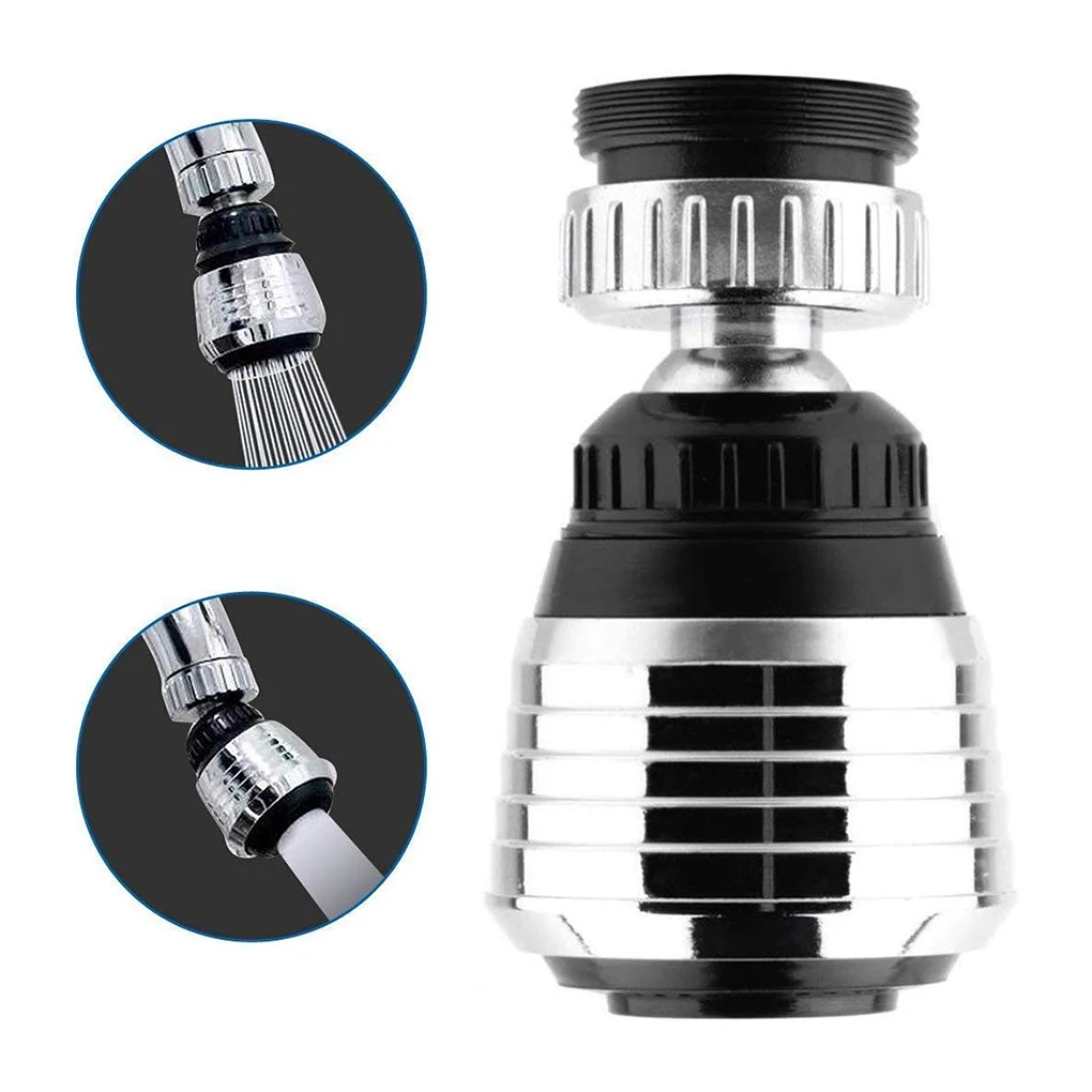 

2 Modes 360 Degree adjustable Water Filter Diffuser Water Saving Nozzle Faucet Connector Shower Kitchen Faucet Aerator