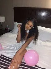 Peluca Frontal de onda profunda, pelucas de cabello humano con encaje Frontal, mojado y ondulado, transparente, rizado, brasileño