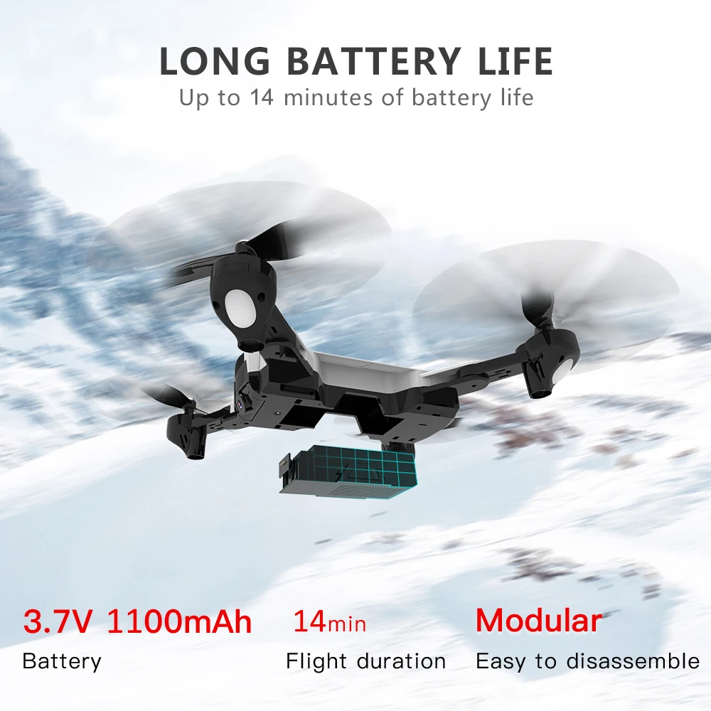 SG900 Радиоуправляемый Дрон 720P Wifi FPV оптическое позиционирование потока 22 мин жесты фото/видео Следуйте за мной высота удержания складной Радиоуправляемый квадрокоптер