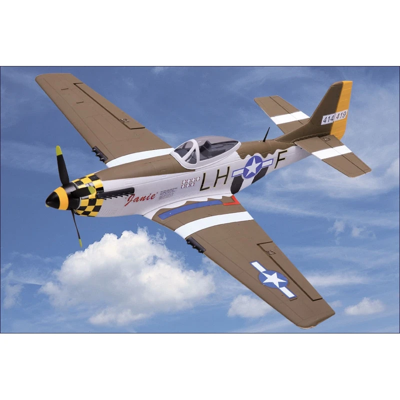 NiceSky P-51 7.4V 650MAH remote control aircraft EPP 680mm wing width mini PNP toy | Игрушки и хобби