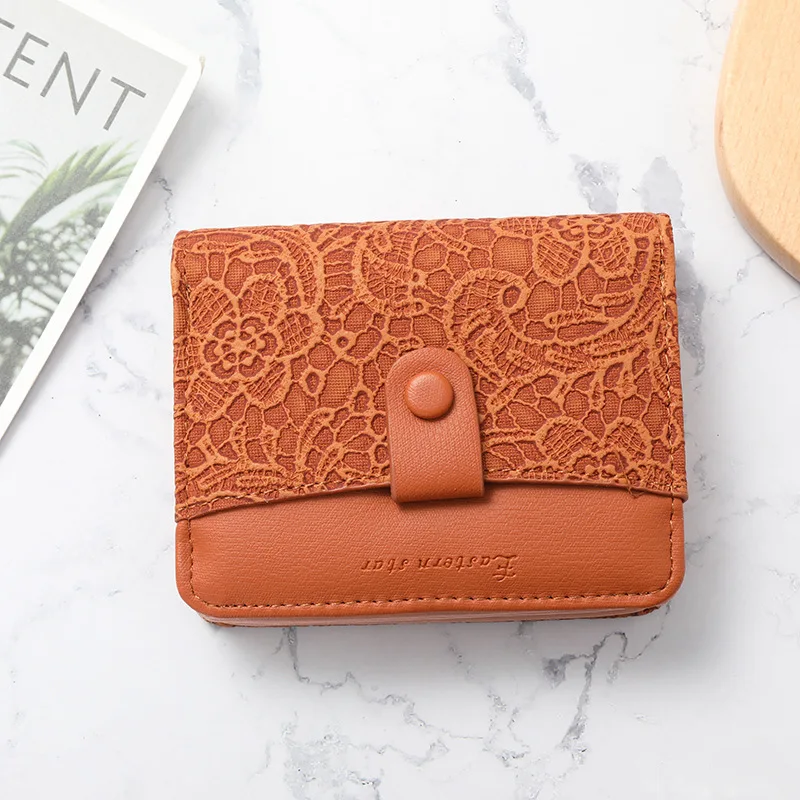 Fashion Fresh Flower Small Wallet Women Soft Leather Ladies Purse Brand  Designer Short Female Wallet Girl Cartera Coin Purse - Price history &  Review, AliExpress Seller - Leading Style