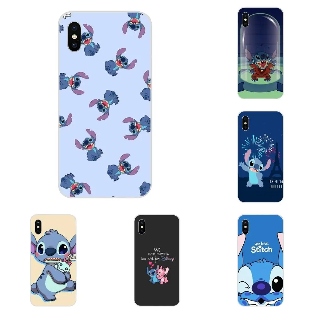 Мультфильм Стич для Galaxy J1 J2 J3 J330 J4 J5 J6 J7 J730 J8 2015 2016 2017 2018 mini Pro мягкий чехол с